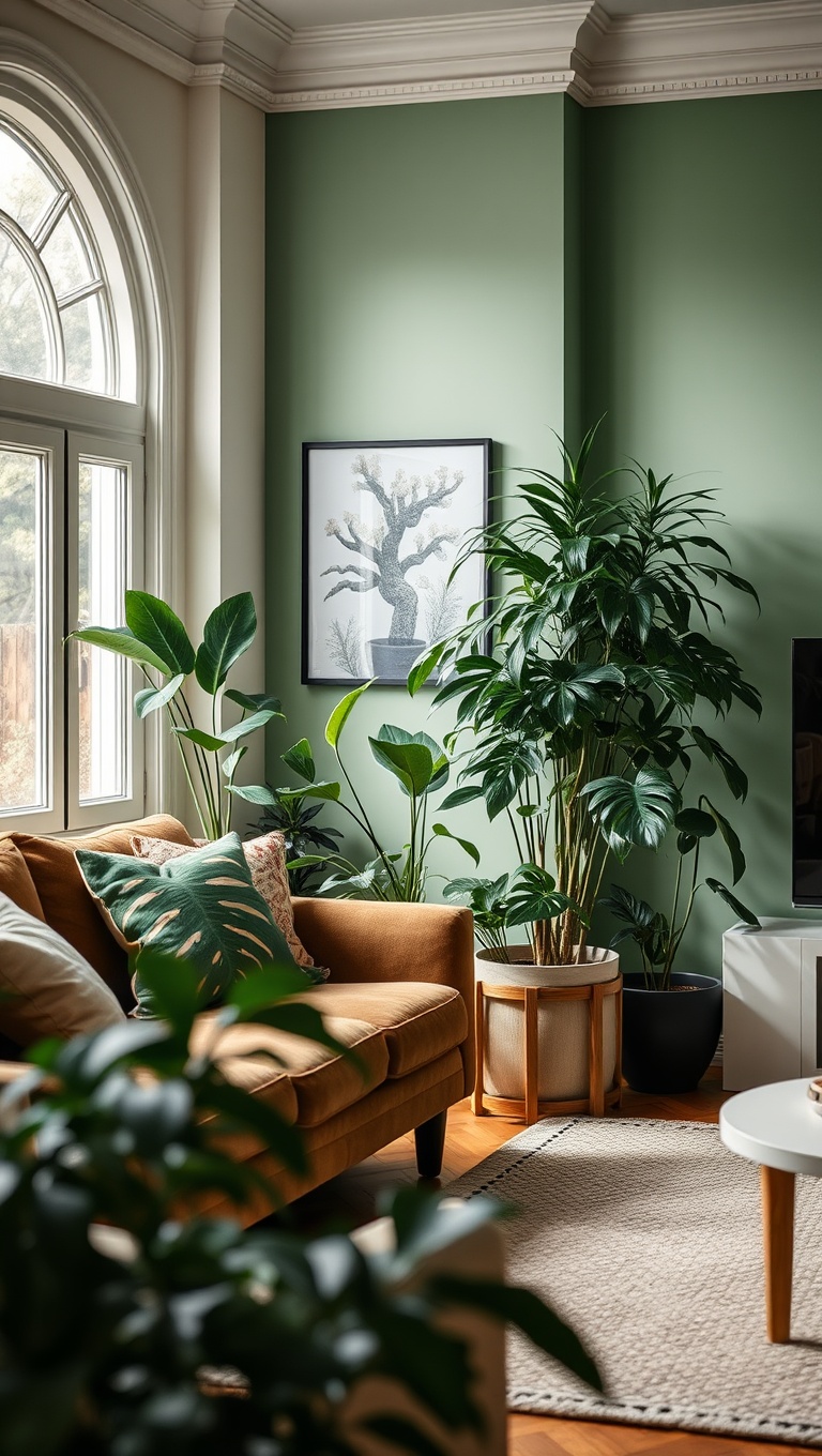 Indoor Plants for Green Living Room