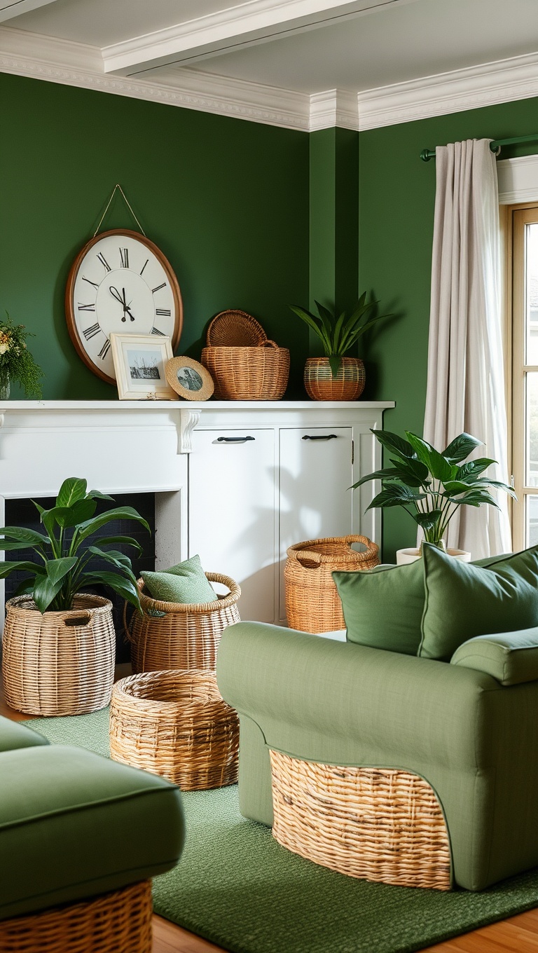 Woven Baskets for Storage