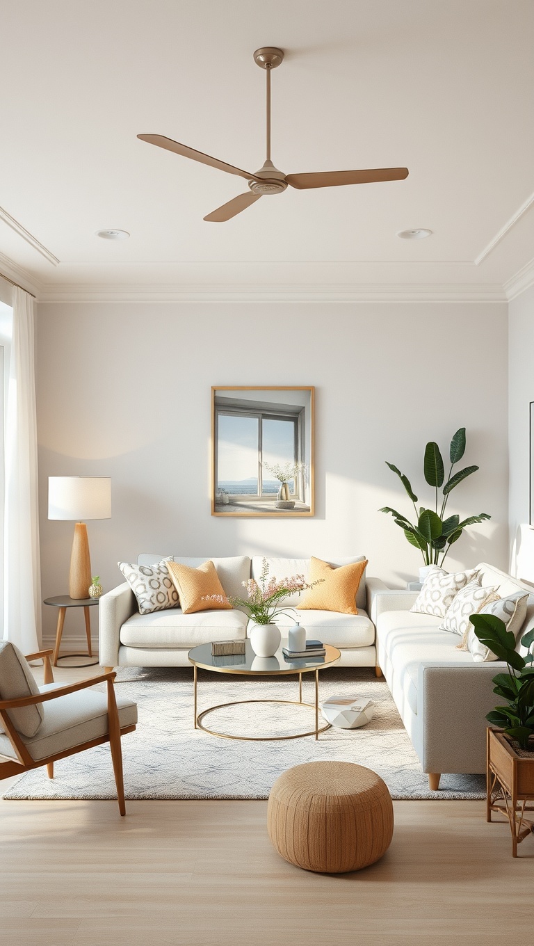 25 Bright Ideas to Create an Airy Living Room - Soft and Serene Color Schemes