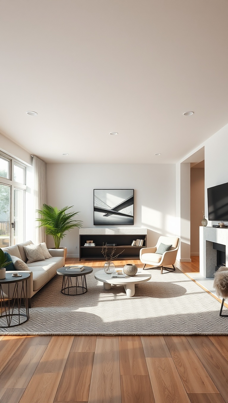 25 Bright Ideas to Create an Airy Living Room - Open Layouts