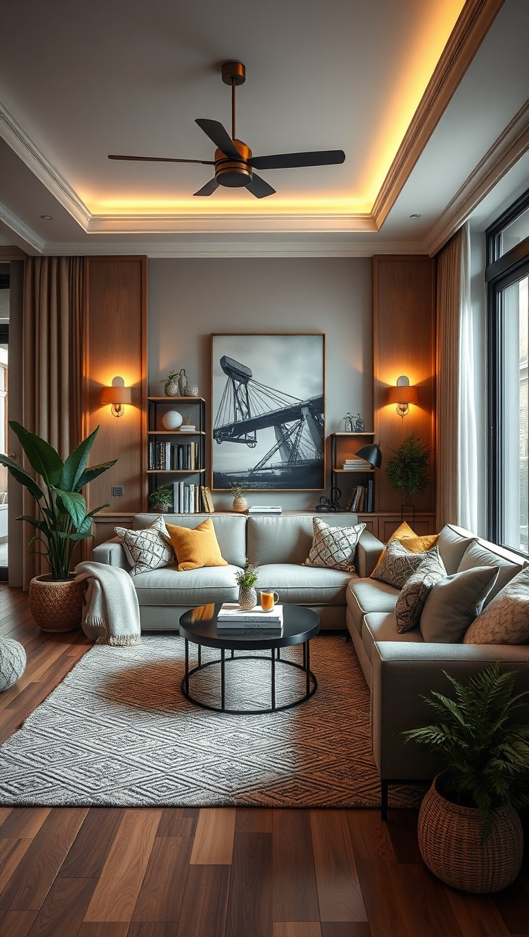 20 Bold and Beautiful Ideas for Maximalist Living Rooms - 6. Create a Cozy Reading Nook