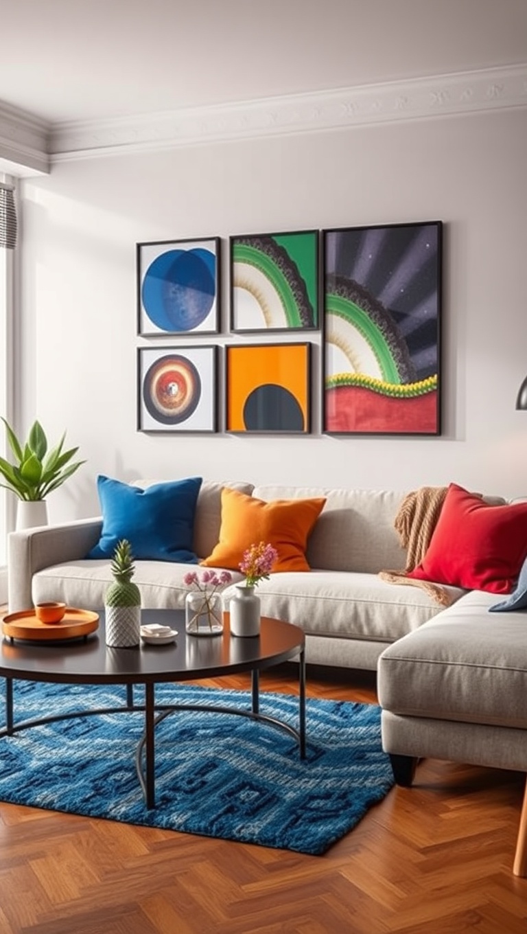 Bold Wall Art Showcase Your Favorite Colors