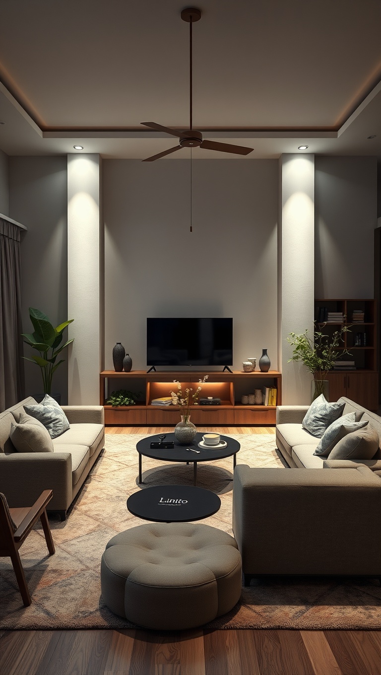 20 Bright Ideas for Layered Lighting in Your Living Room - Create Zones with Different Light Sources