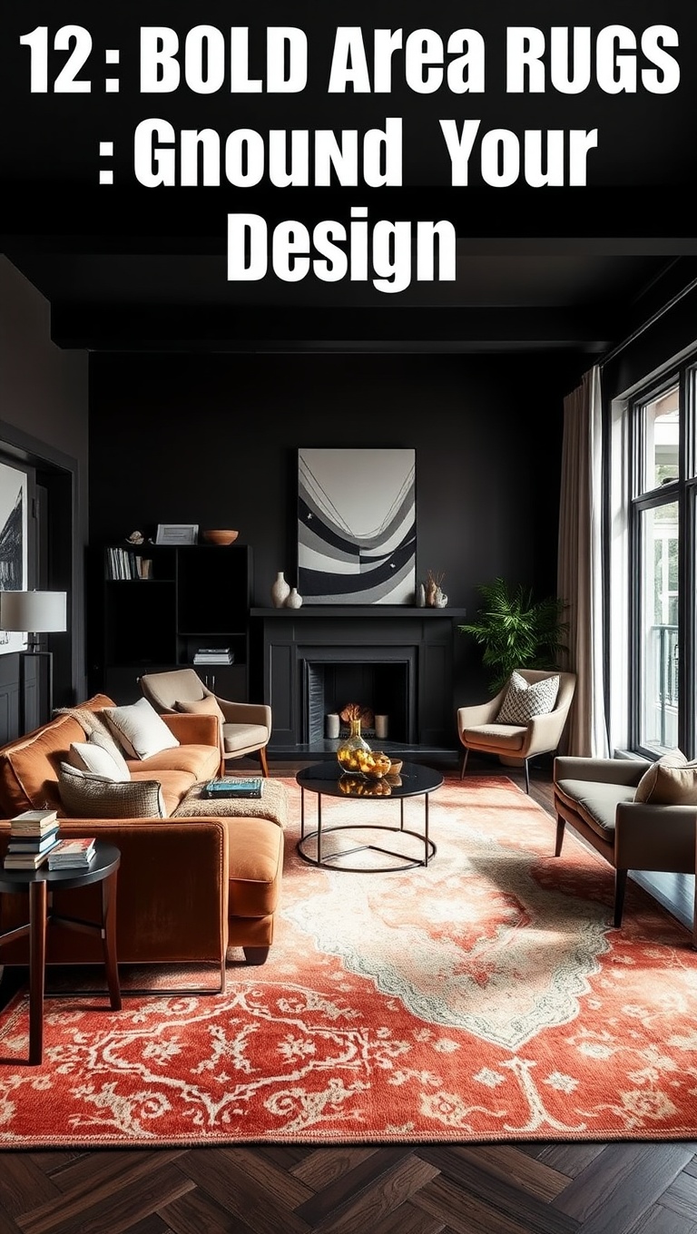 Bold Area Rugs: Anchor Your Space
