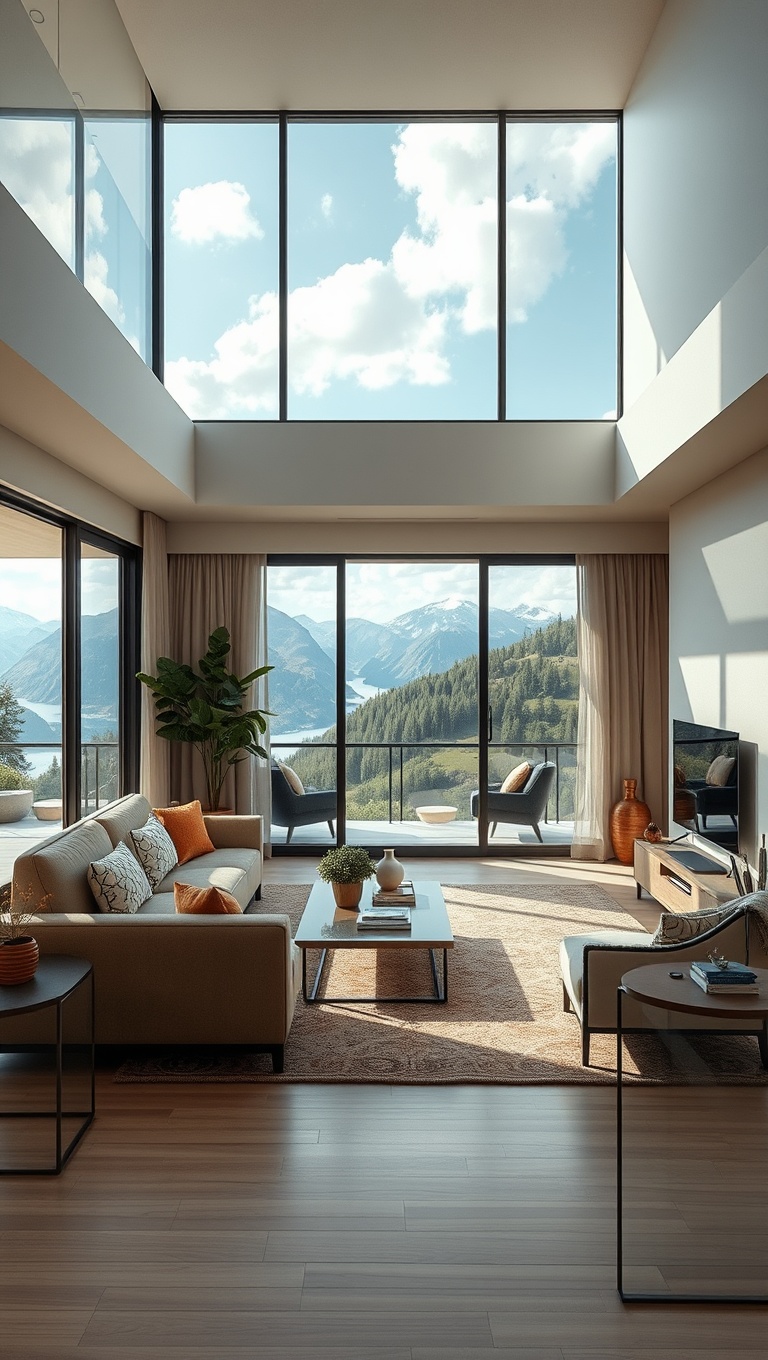 Open Layouts Connecting Indoor and Outdoor Spaces