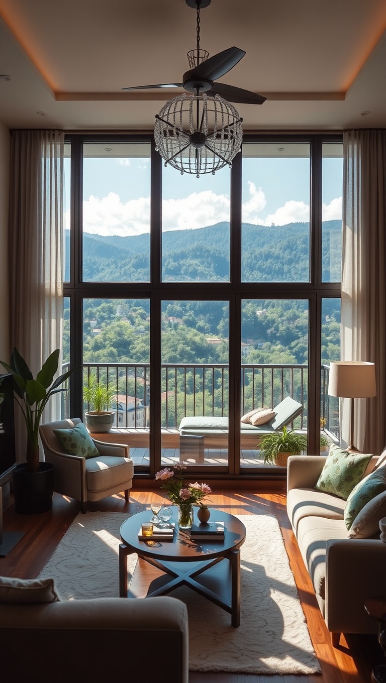 Cozy Scenic Balconies