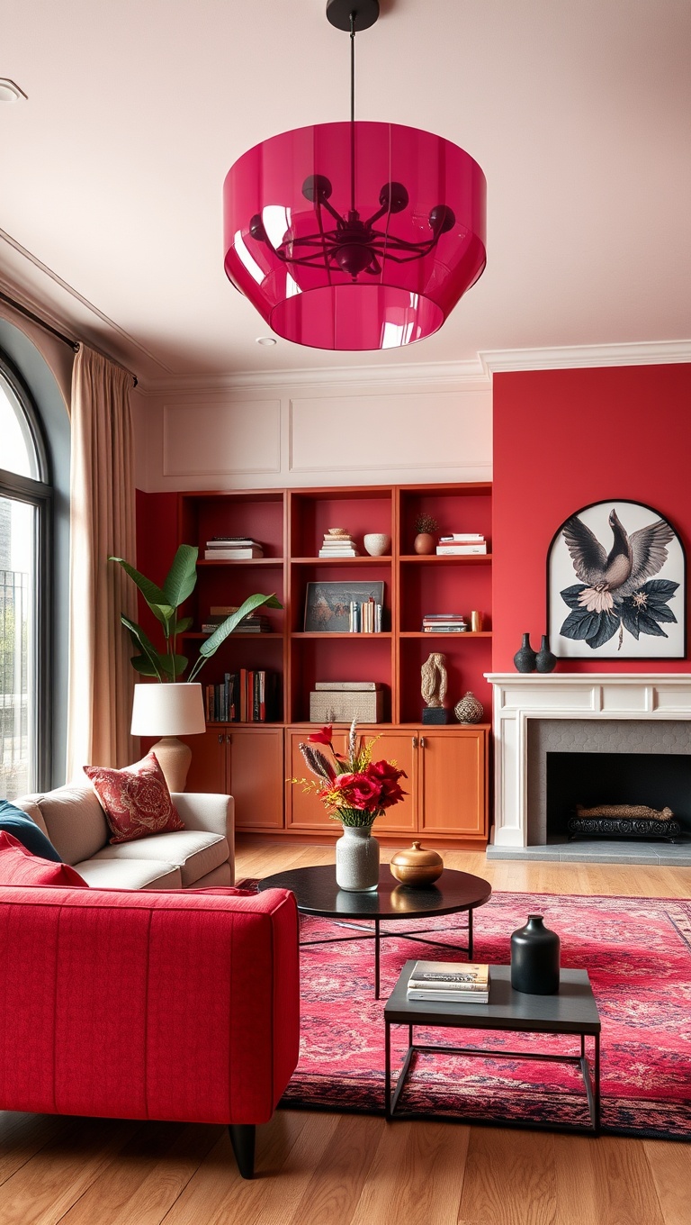 20 Vibrant Ideas to Transform Your Living Room with Bold Colors