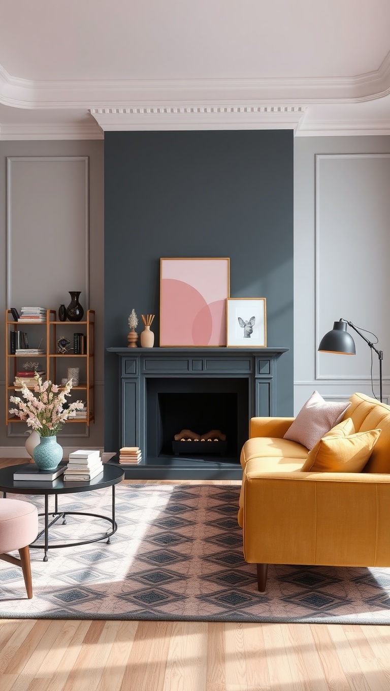 20 Vibrant Ideas to Transform Your Living Room with Bold Color Palettes - 7. Pastel Perfection: Soft and Sweet