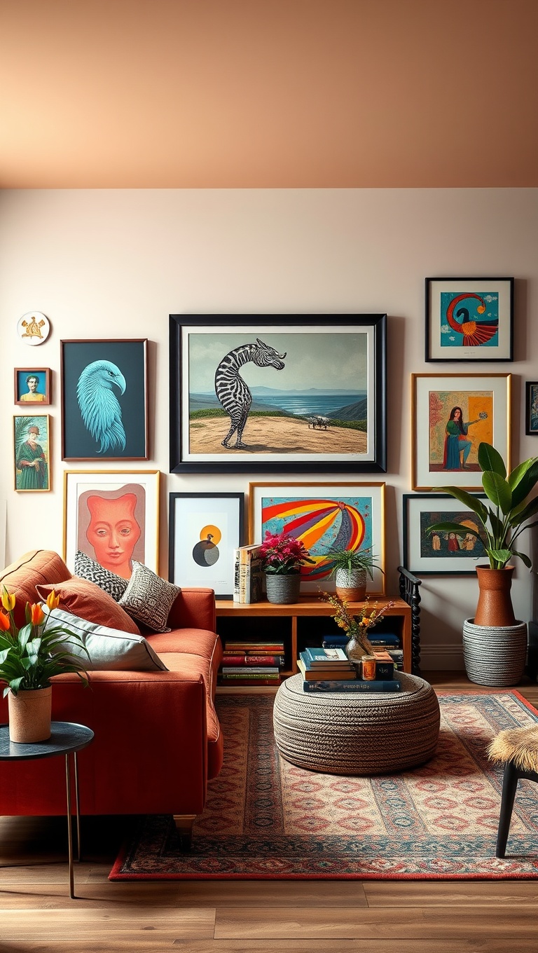 Diverse Art Displays: Express Your Imagination