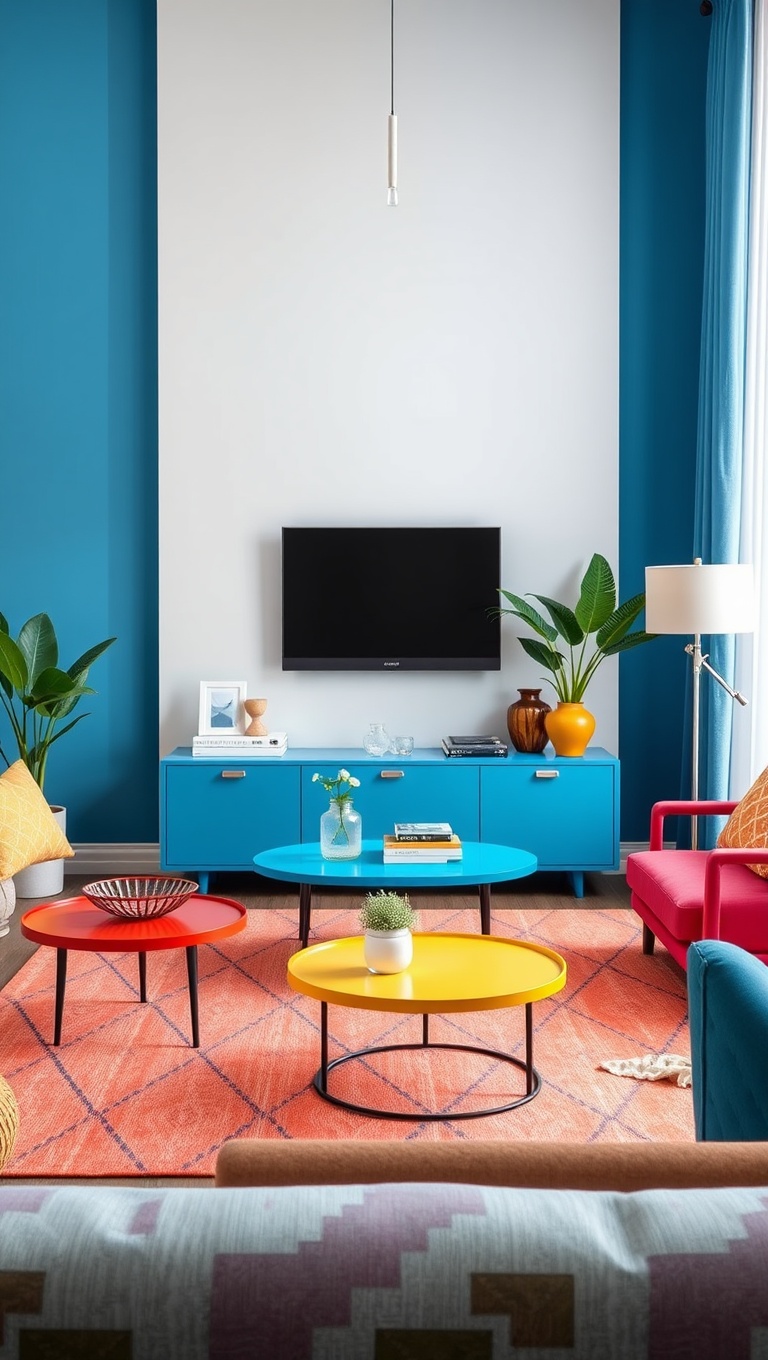 Colorful Coffee Tables: The Heart of Your Room