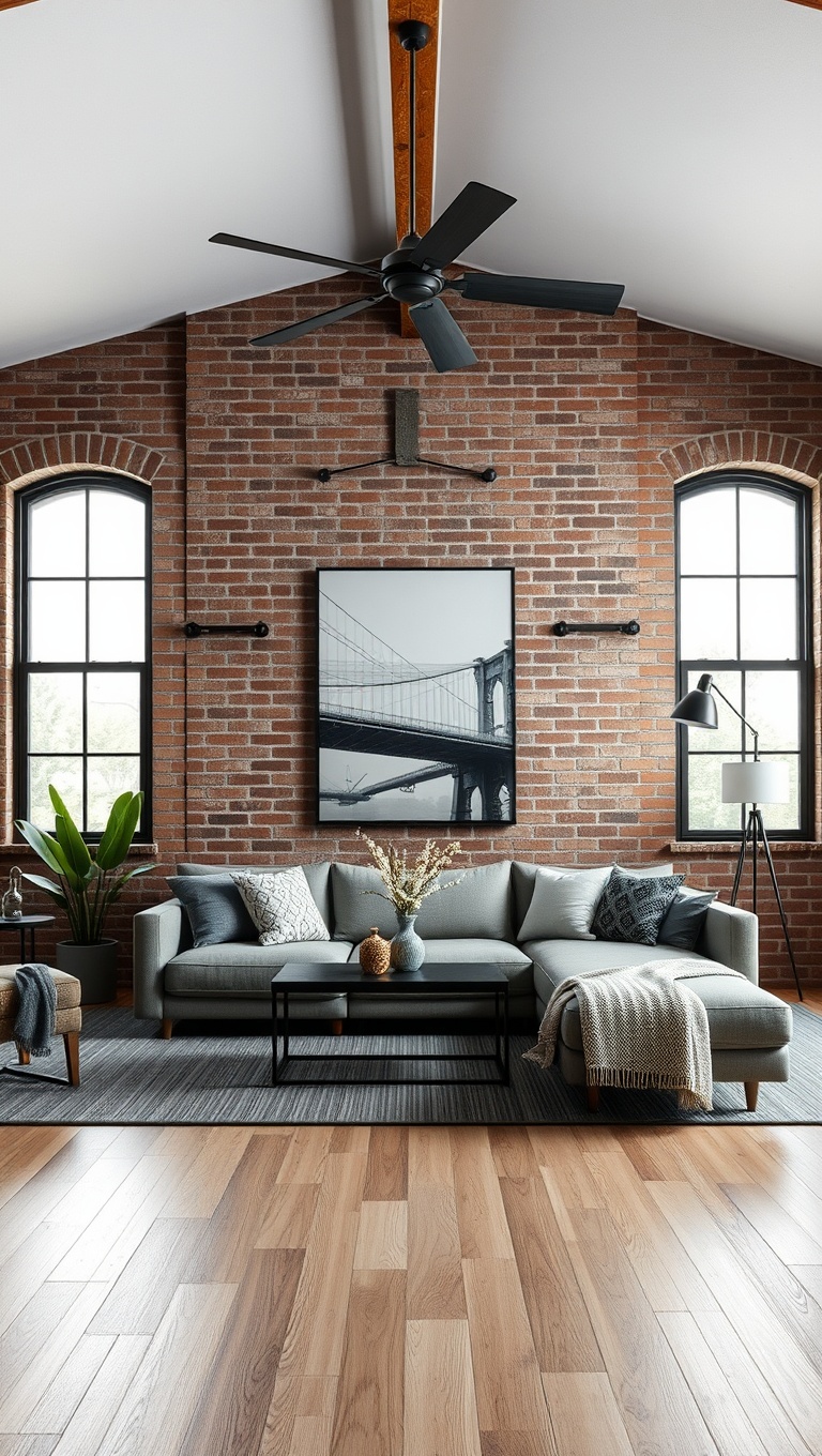 20 Trendy Ideas to Transform Your Living Room with Industrial Style - Neutral Color Palette: Keep it Simple and Stylish