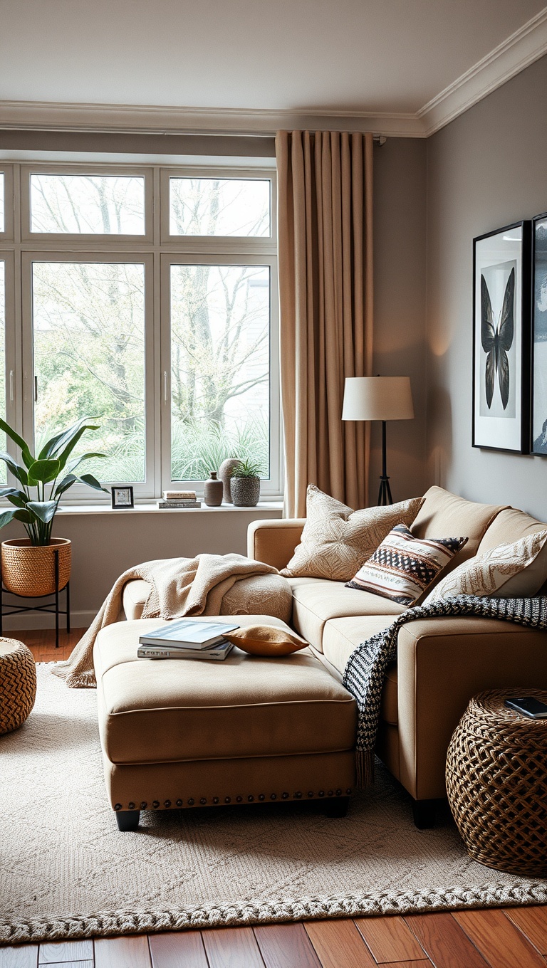 20 Cozy Living Room Ideas That Will Make You Want to Snuggle Up - Cuddle Corners: Create a Snug Retreat