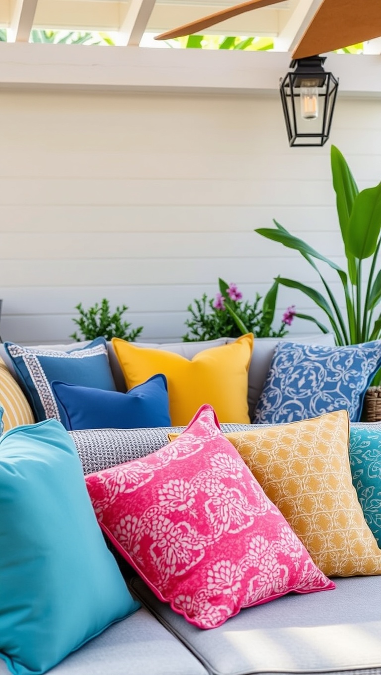 Vibrant Throw Pillows