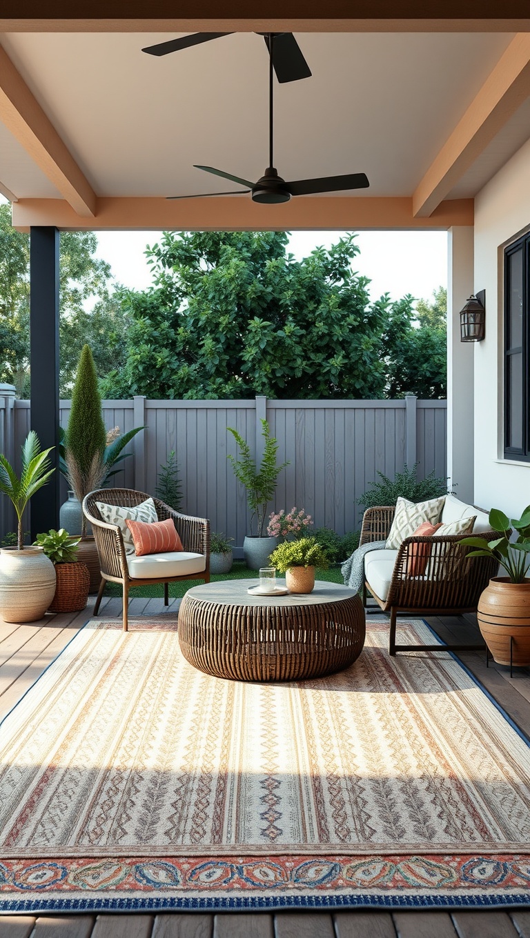 Outdoor Rugs for Added Comfort