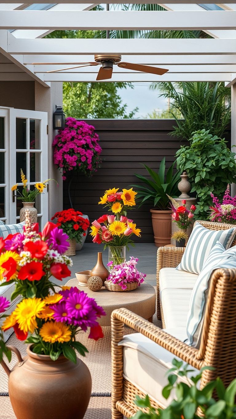 Eye-Catching Floral Displays