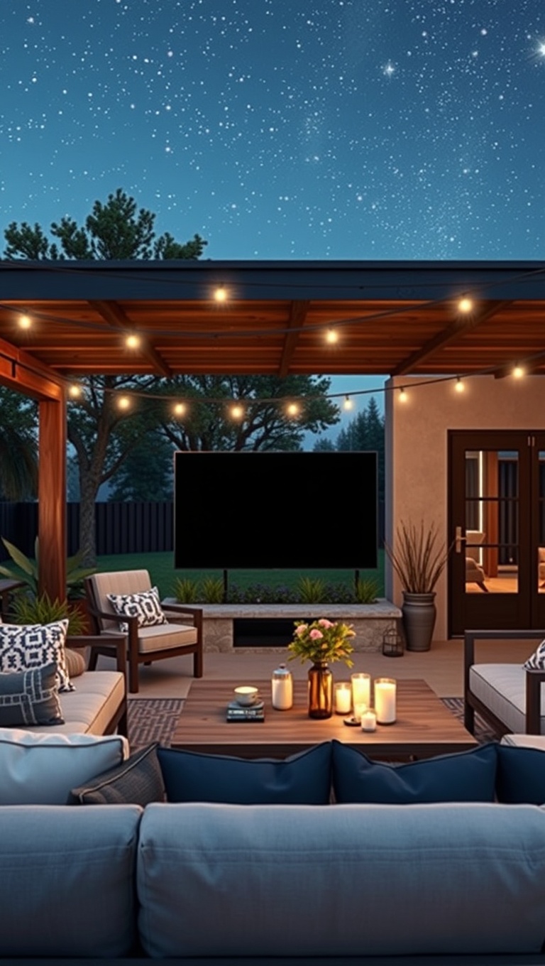 Outdoor Movie Experience