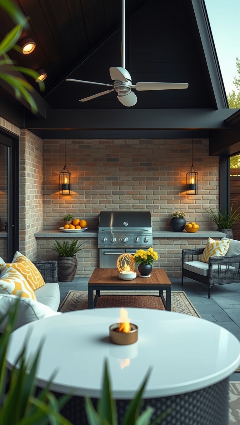Dedicated BBQ Corner