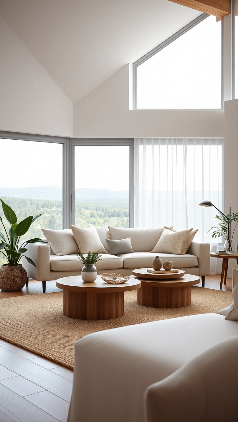 20 Inspiring Ideas for Your Organic Modern Living Room - 5. Opt for Organic Cotton Upholstery