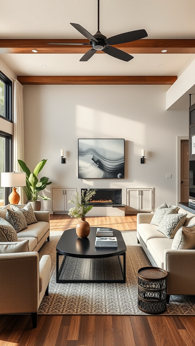 20 Inspiring Ideas for Your Dream Transitional Living Room - Design a Versatile Space for Socializing