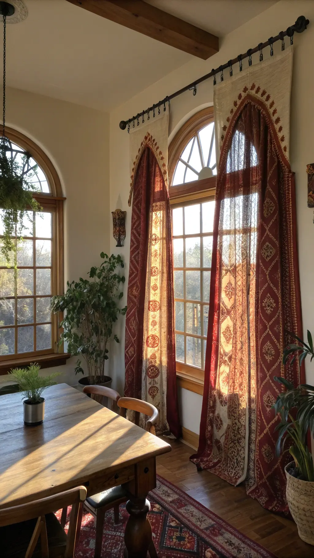Bohemian Window Décor