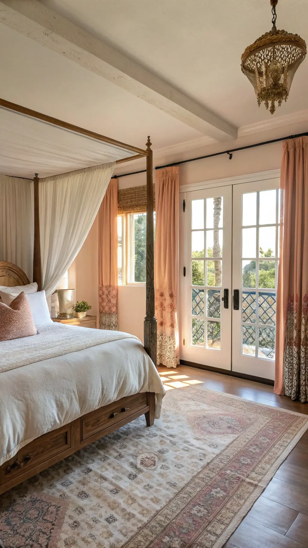 Boho Window Installation