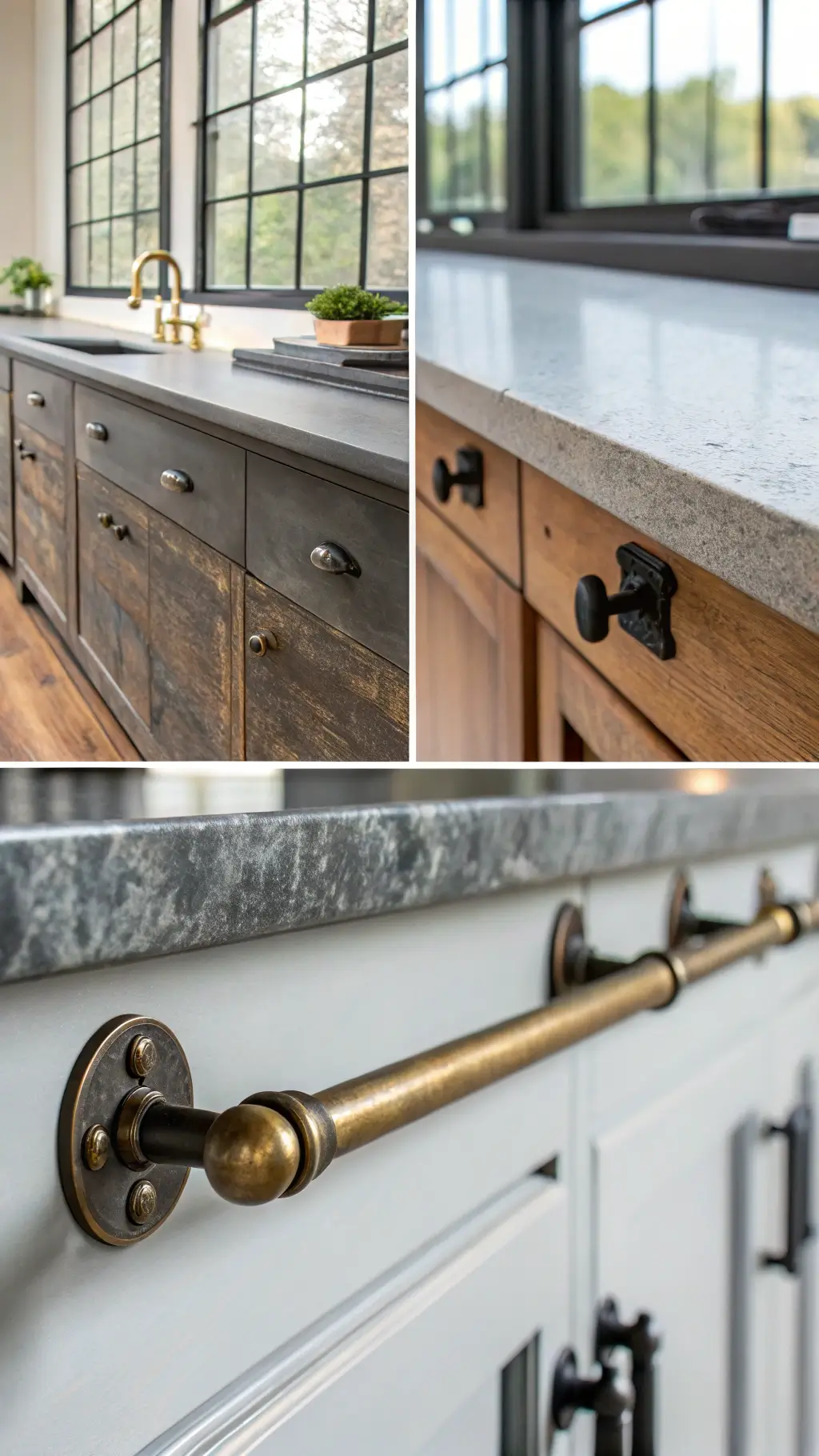 Budget-friendly industrial farmhouse kitchen updates