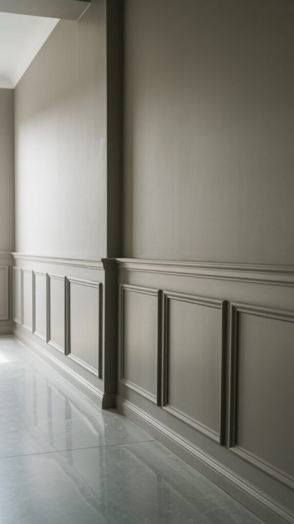 Embrace Modern Flat-Panel Wainscoting