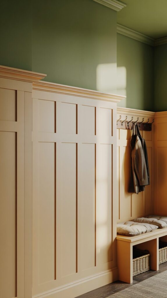 Use Shaker-Style Wainscoting