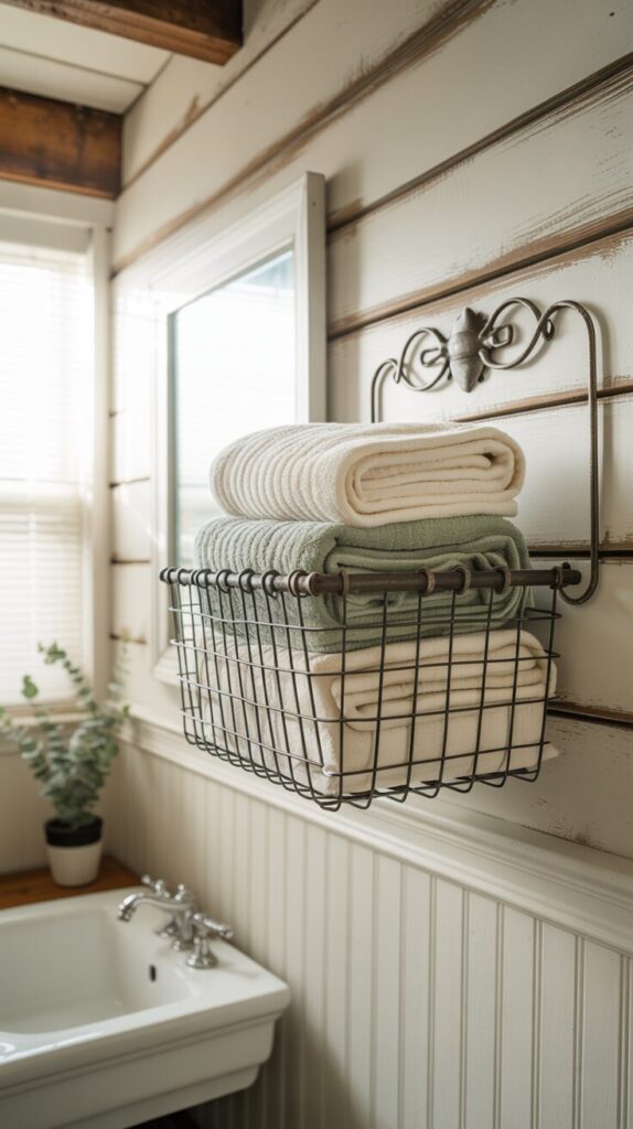 Hang a Wire Basket on the Wall