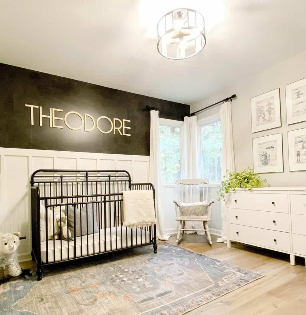 Subtle Star Wars Themed Baby Boy Room