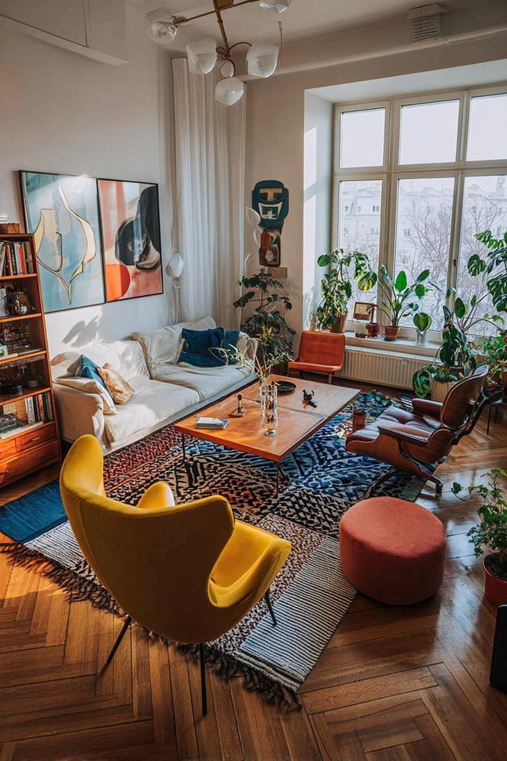 Display Lush Green Plants For a Cozy Natural Atmosphere