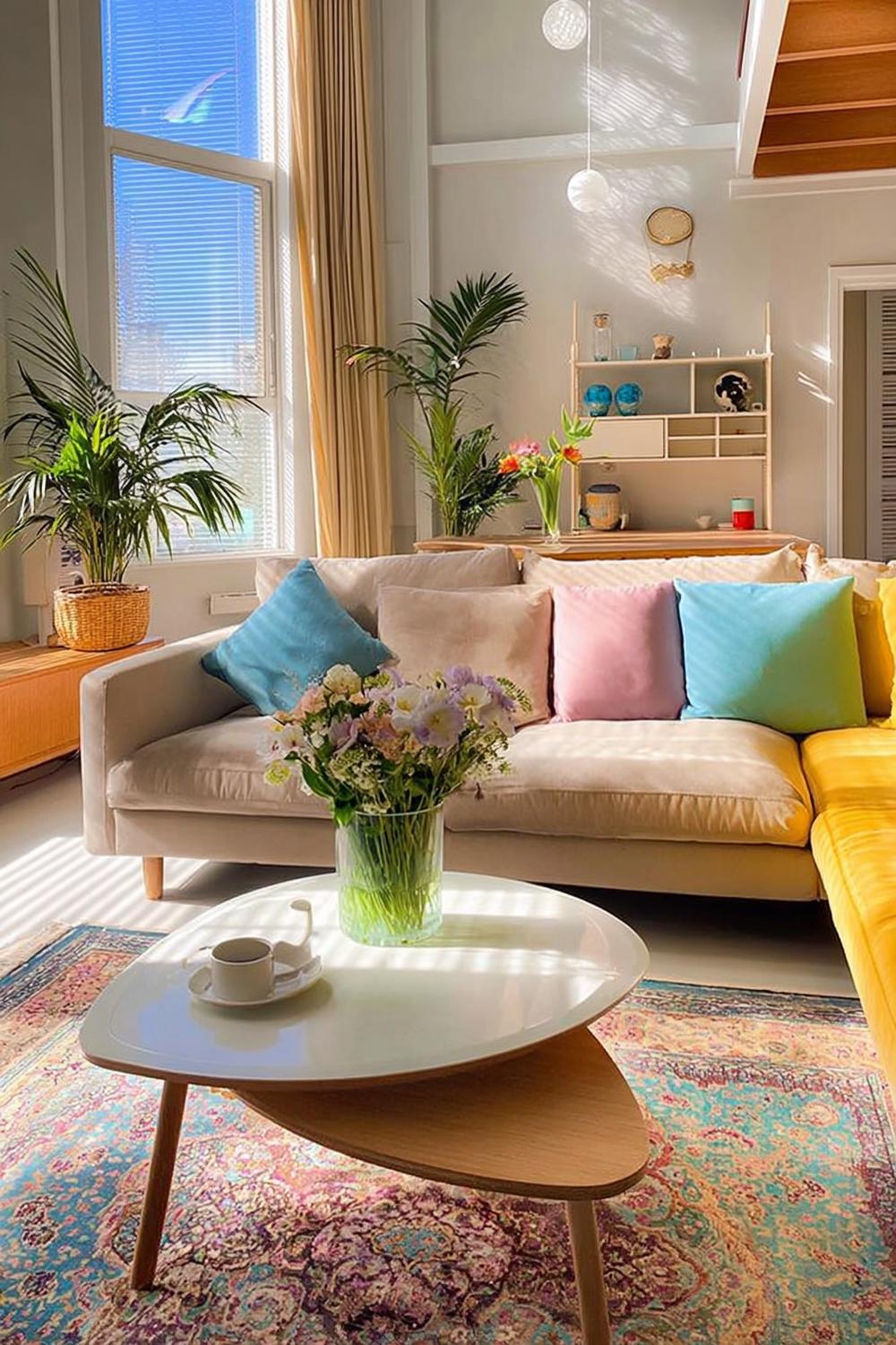 Let Sunlight Amplify the Bright Palette For Airy Vibrance