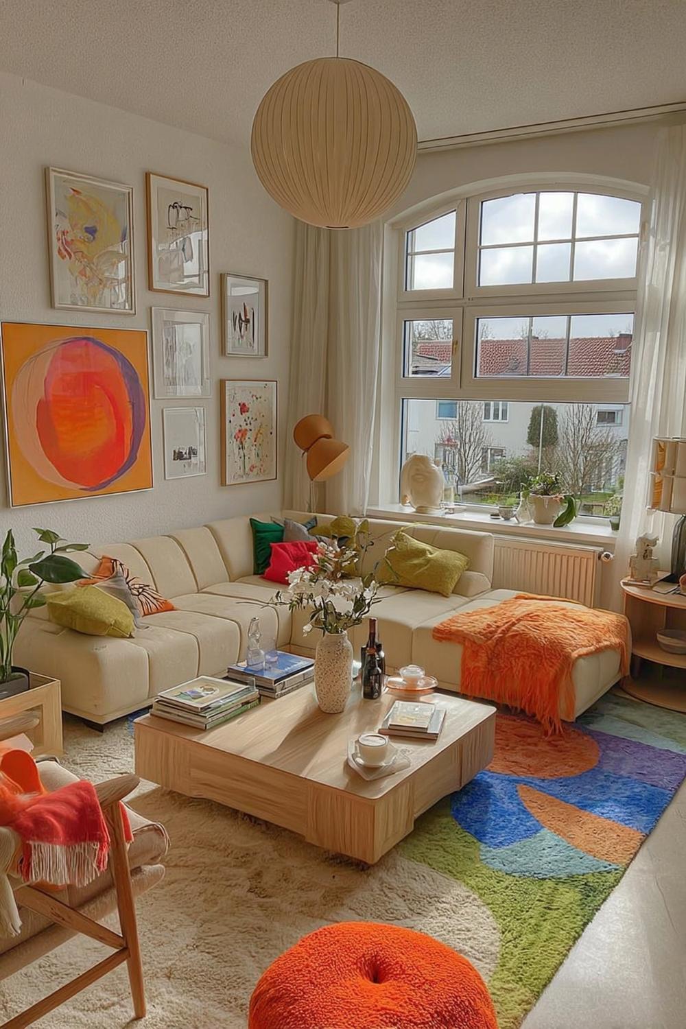 Style the Coffee Table with Minimalist Vases and Fresh Flowers