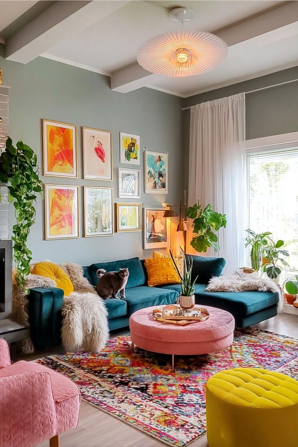 Showcase Playful Art Prints For Vibrant Wall Ideas