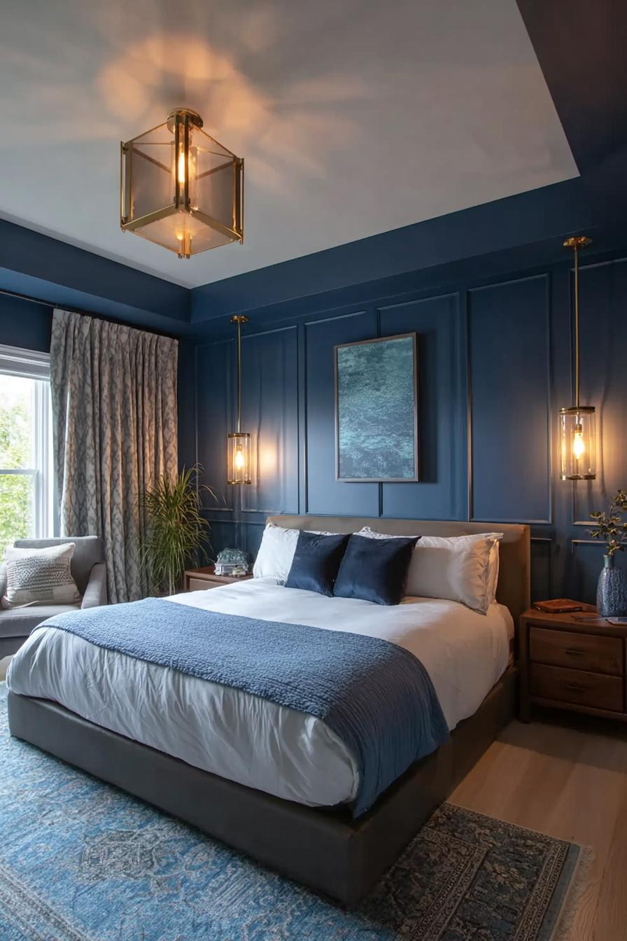 Layer Blue Bedding for a Serene, Textured Look