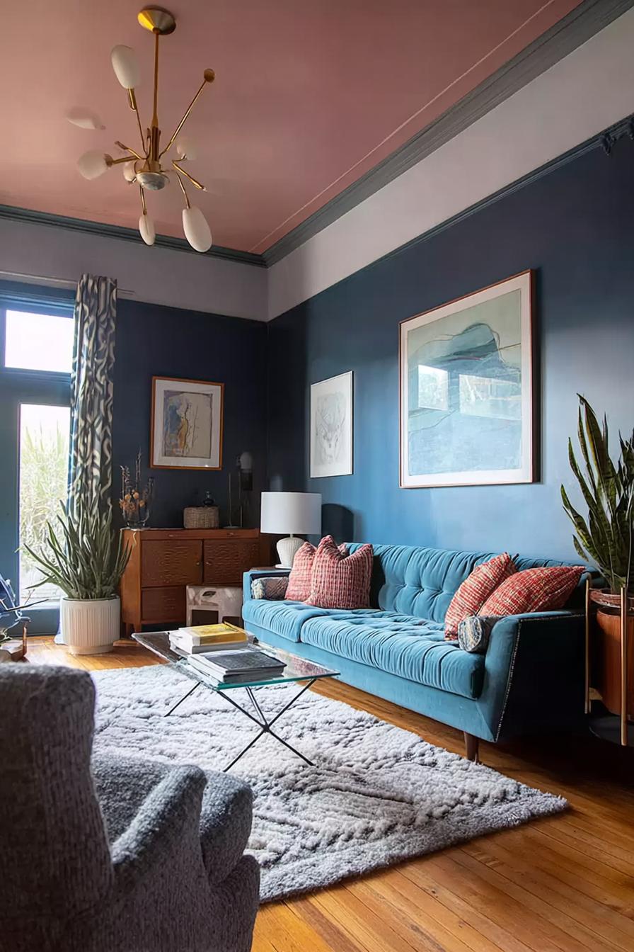 Incorporate Tall Green Plants to Freshen Your Living Space