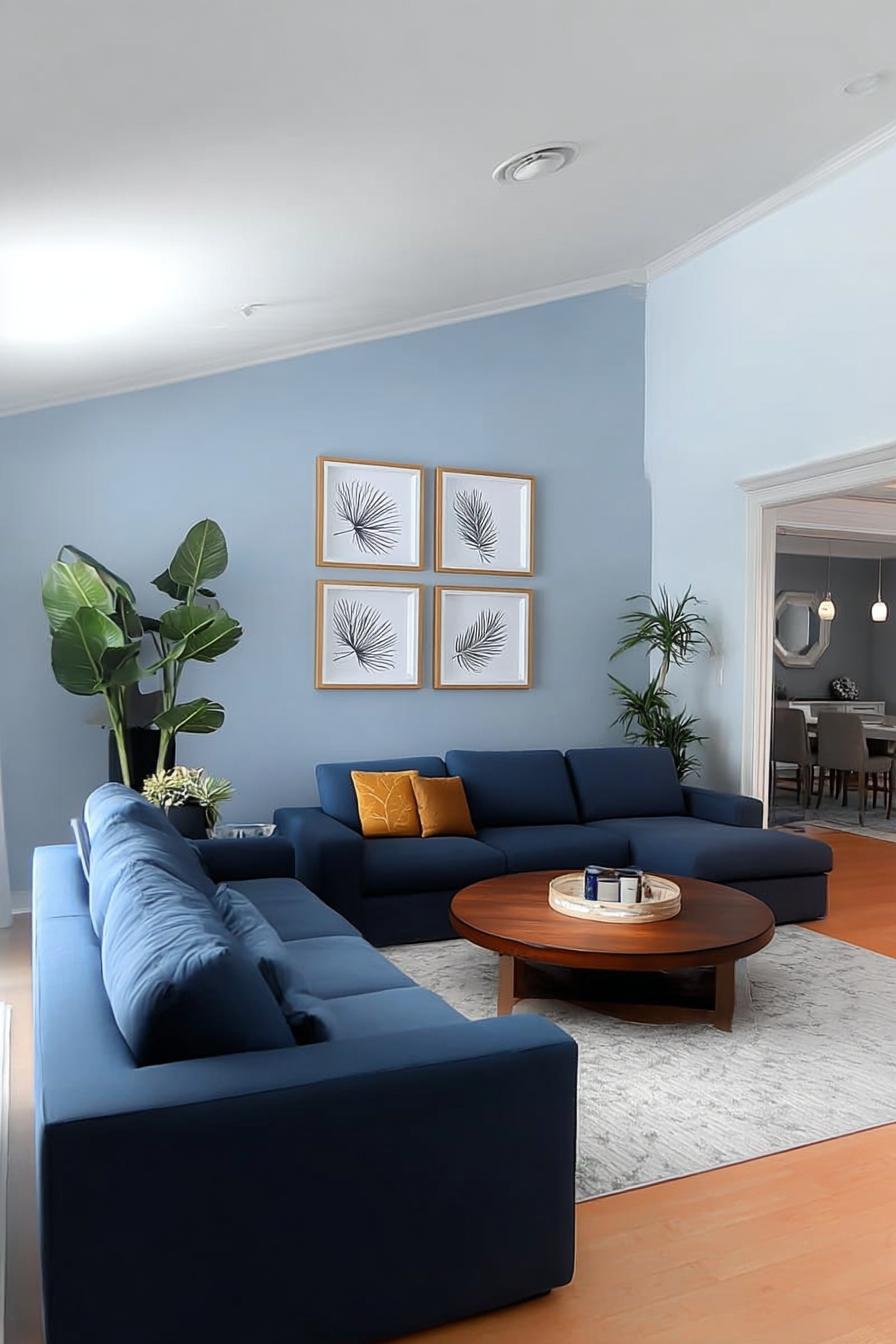 Add Mustard Accent Pillows For a Bold Contrast