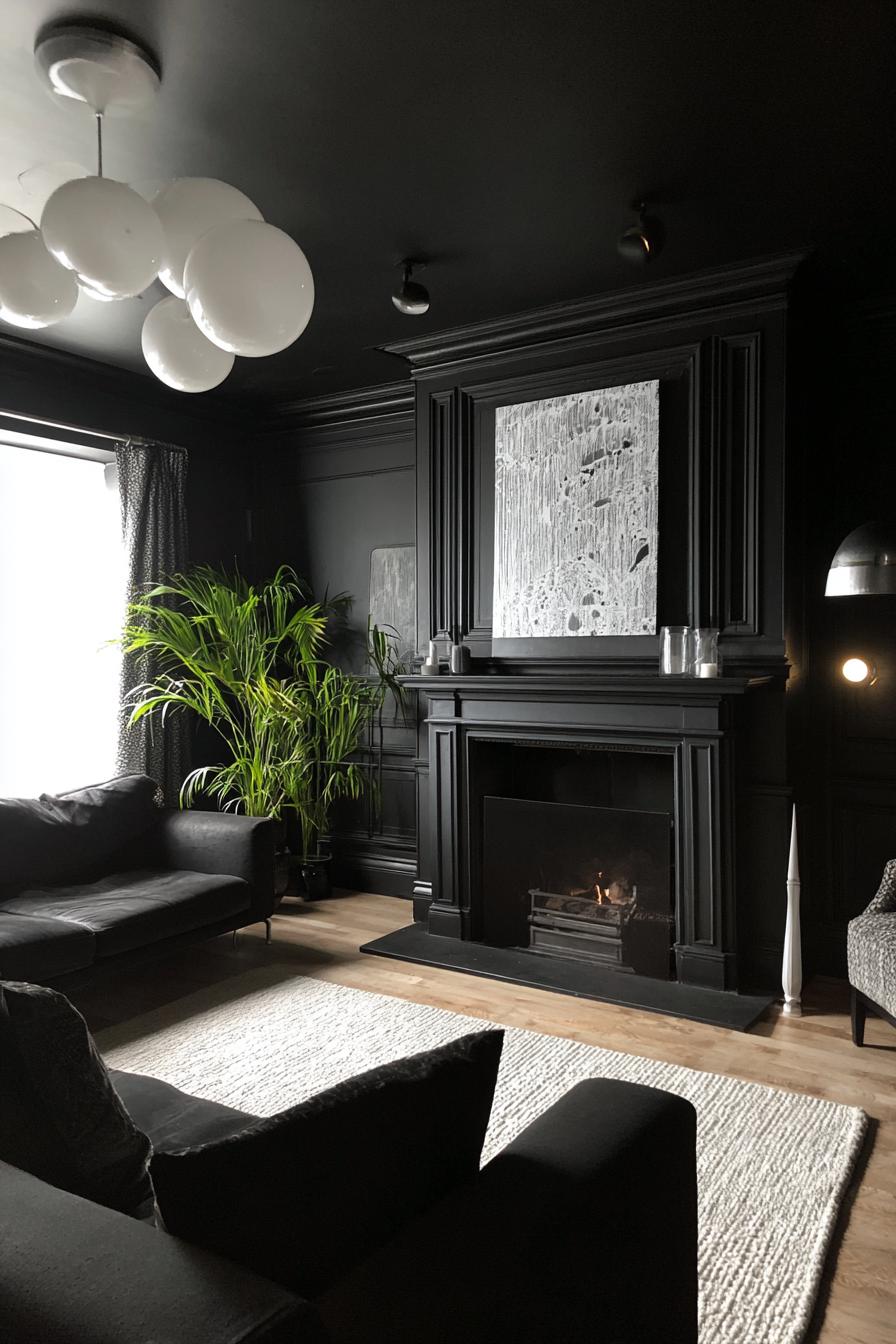 12 Living Room Black Ideas