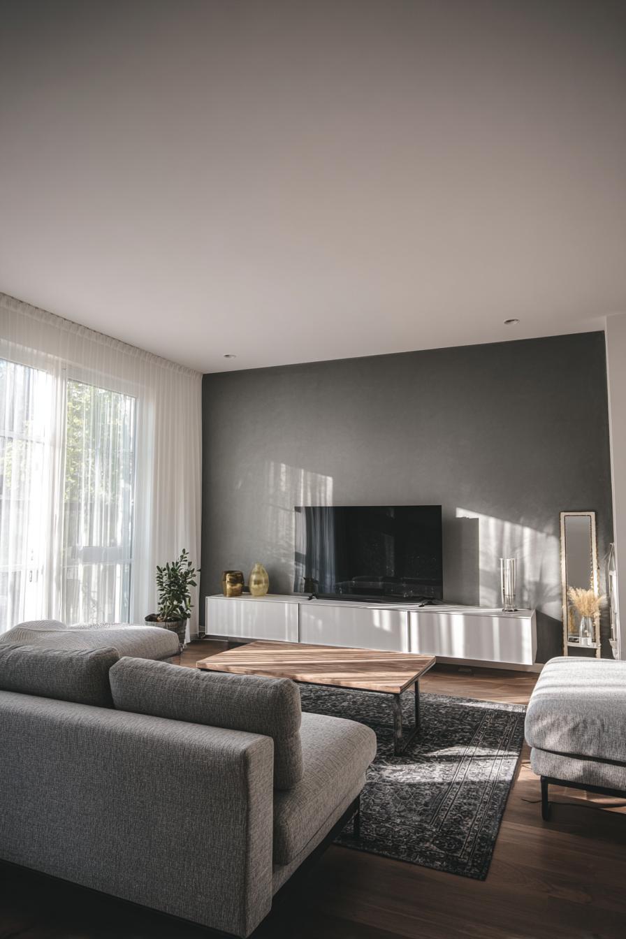 Showcase Sheer White Curtains For Airy Natural Light