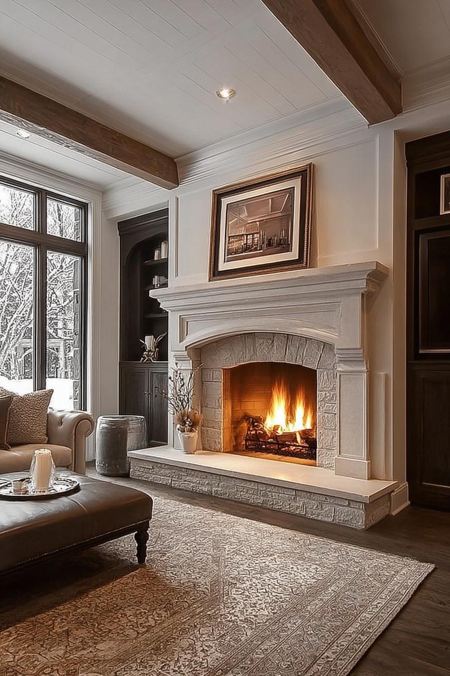 Showcase Art Above Your Fireplace