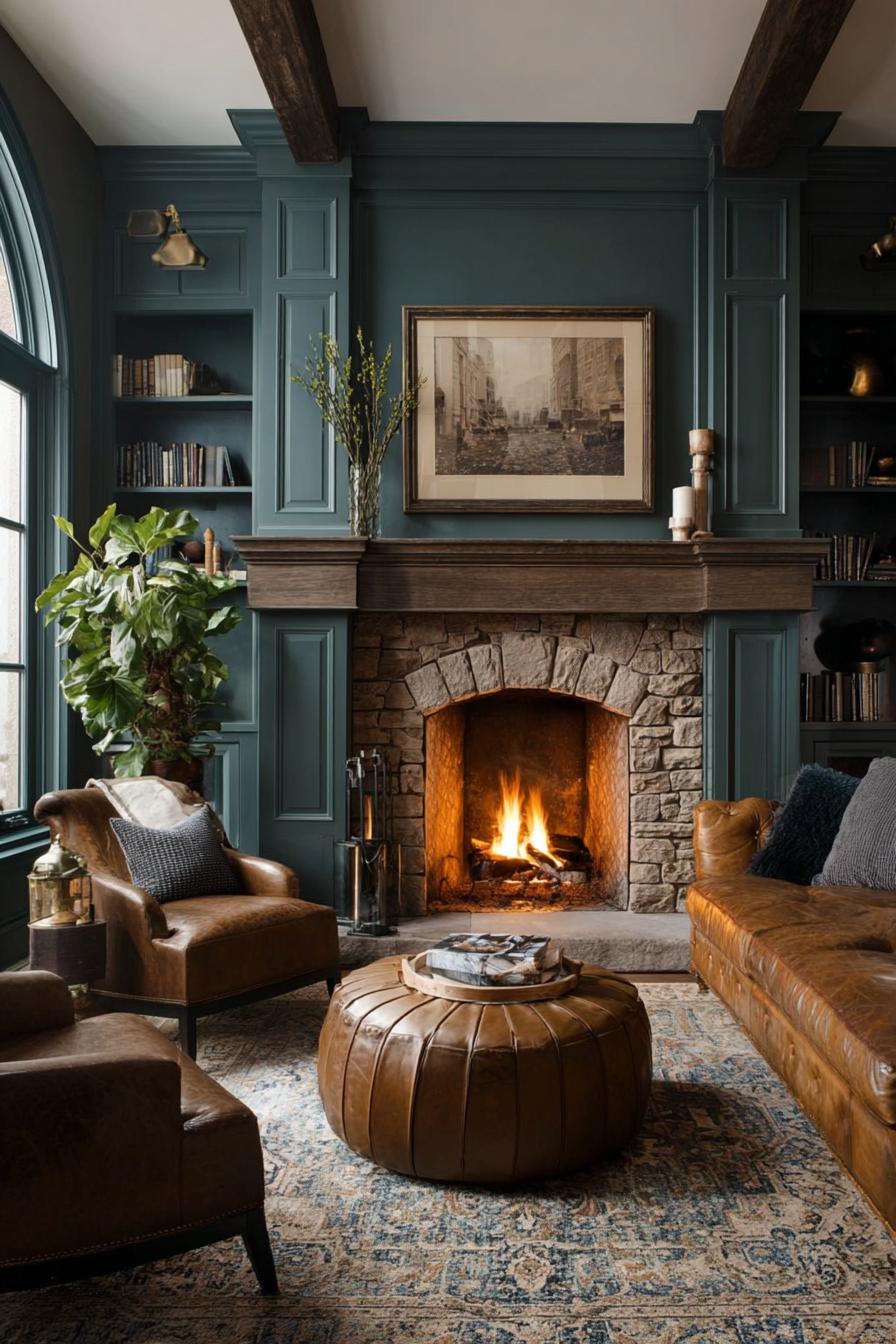 Infuse Vintage Elegance with a Leather Armchair