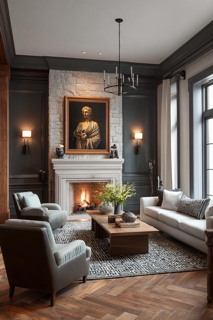 Elevate with a Striking Chandelier