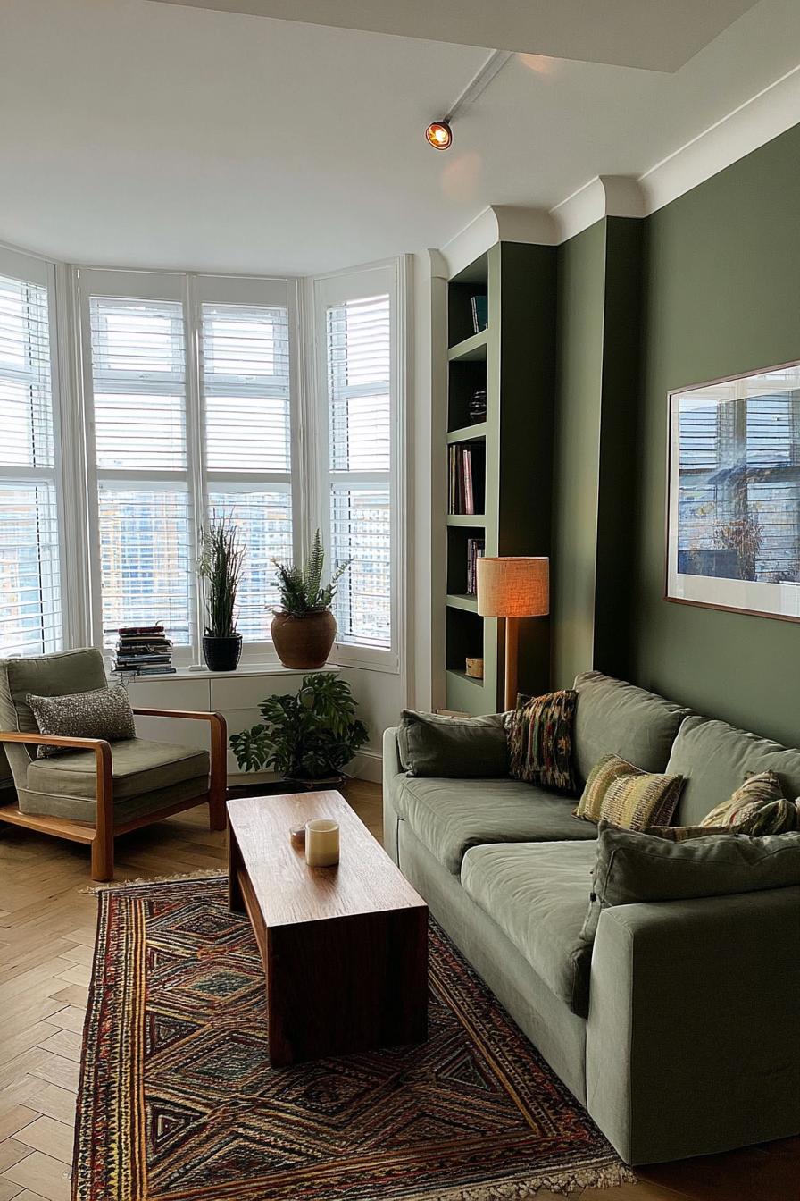 Introduce a Sage Green Armchair for Understated Sophistication