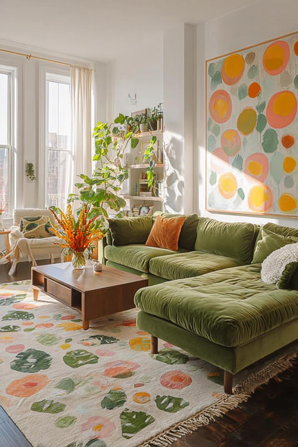 Incorporate Geometric Art For a Playful Modern Focus