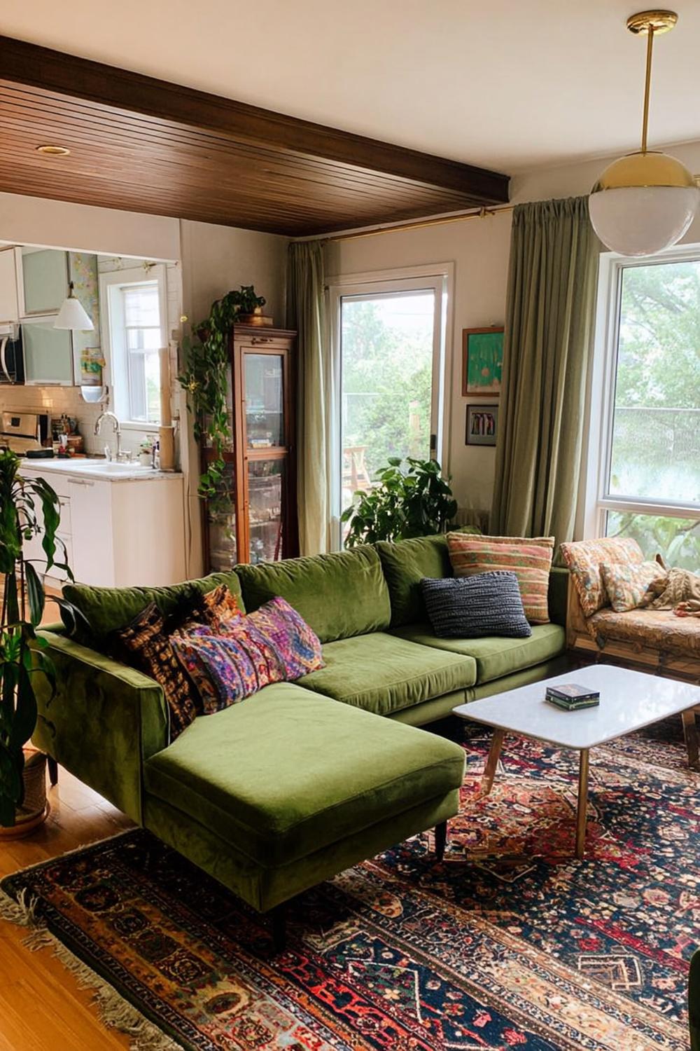 Introduce Floor to Ceiling Curtains For a Cozy Vibe