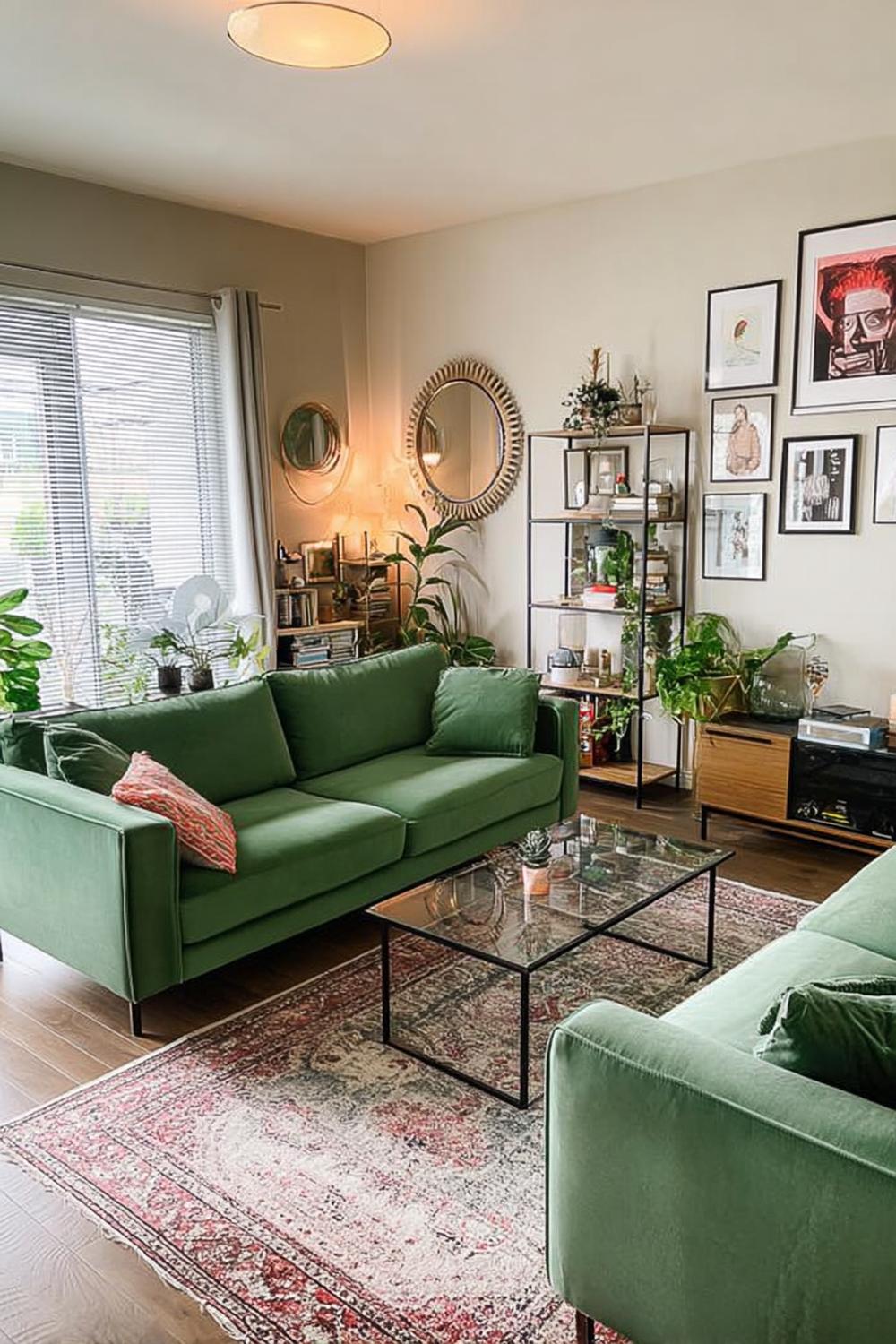 Feature a Glass Coffee Table For Sleek Modern Appeal