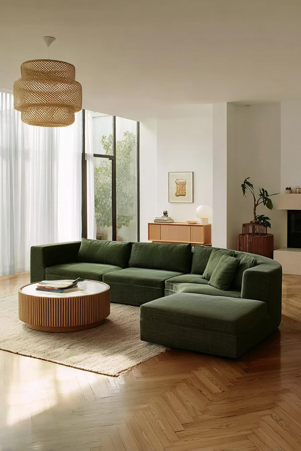 Showcase Crisp White Walls For a Fresh Apartment Look