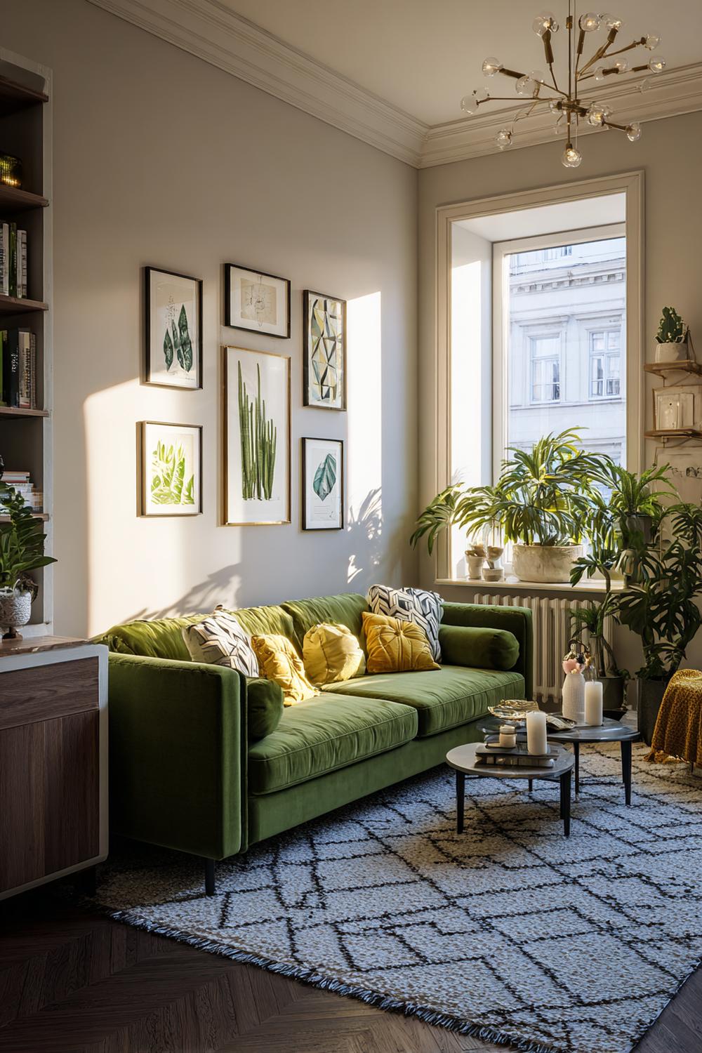 Style Coffee Tables with Layered Candles For Warmth