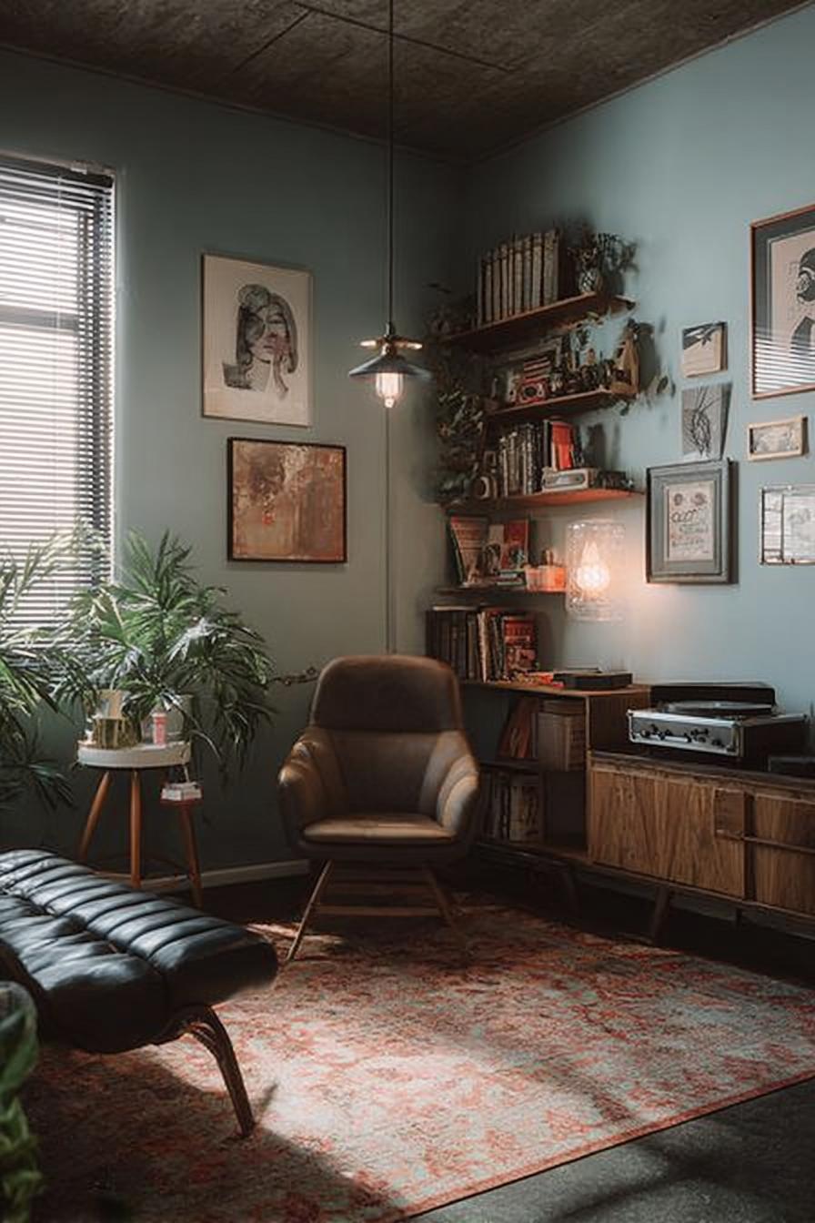 Warm Up Your Space with Wooden Open Shelving