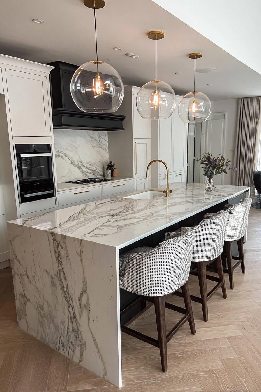 Install Globe Pendant Lights to Enhance Luxury Ambiance